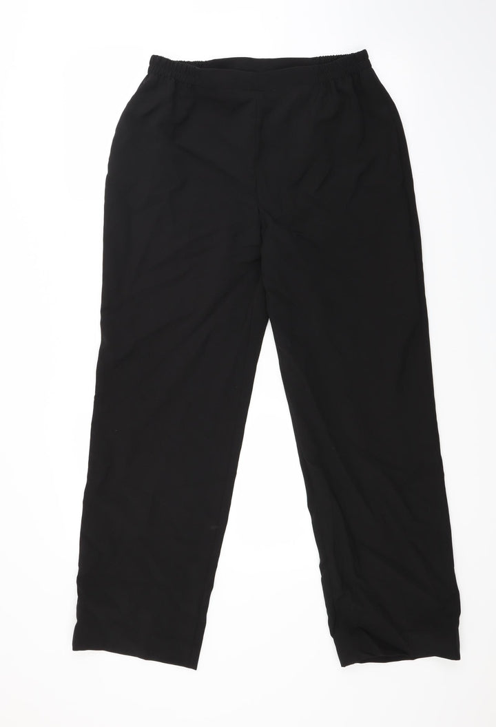 Artigiano Womens Brown Trousers Size 14 L28 in