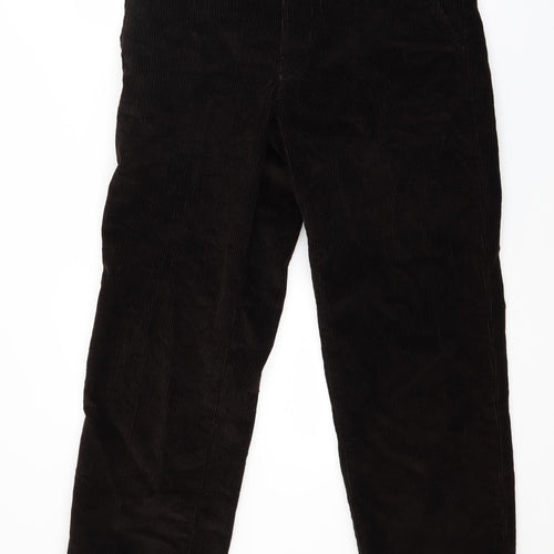 Marks and Spencer Mens Brown  Corduroy Trousers  Size 32 L29 in