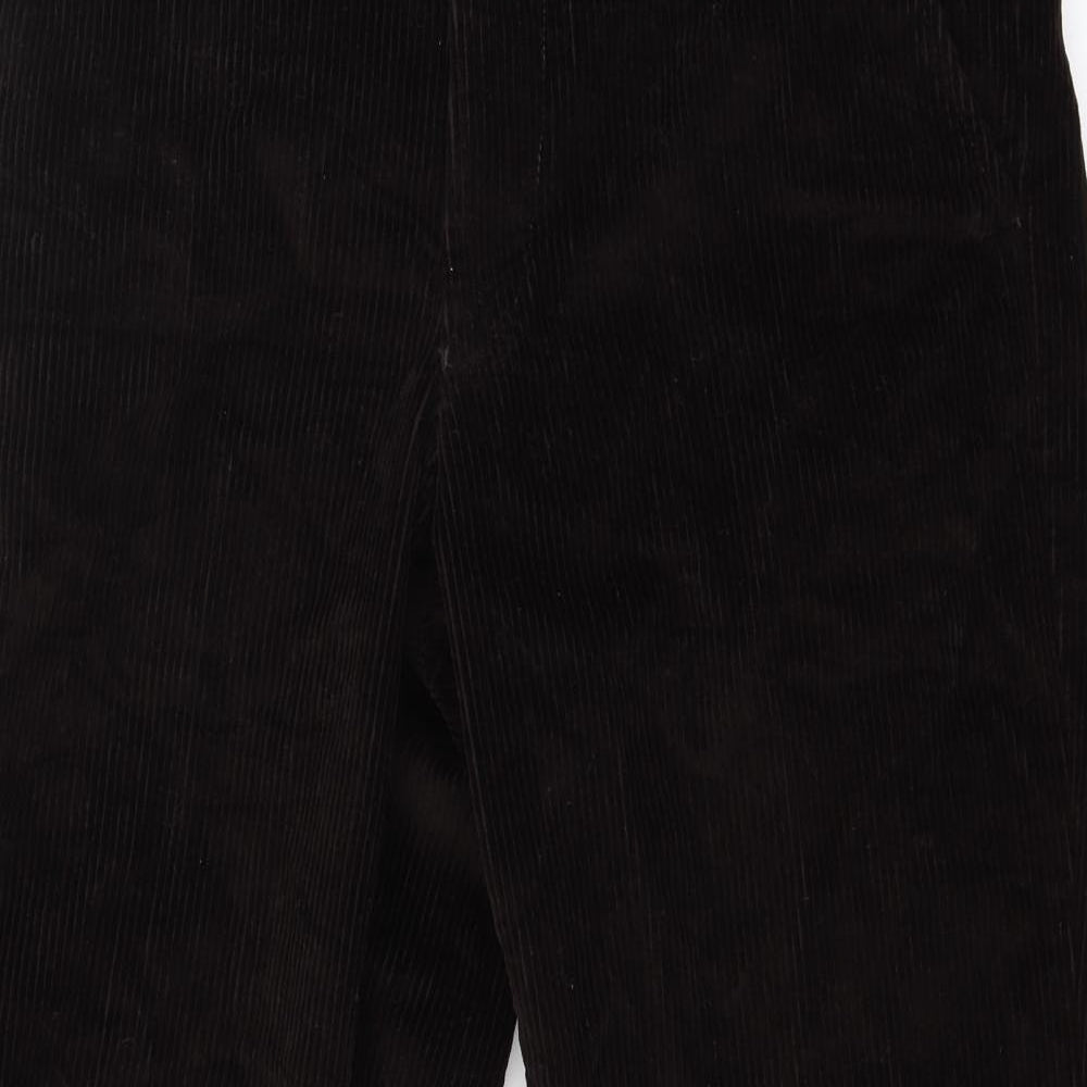 Marks and Spencer Mens Brown  Corduroy Trousers  Size 32 L29 in