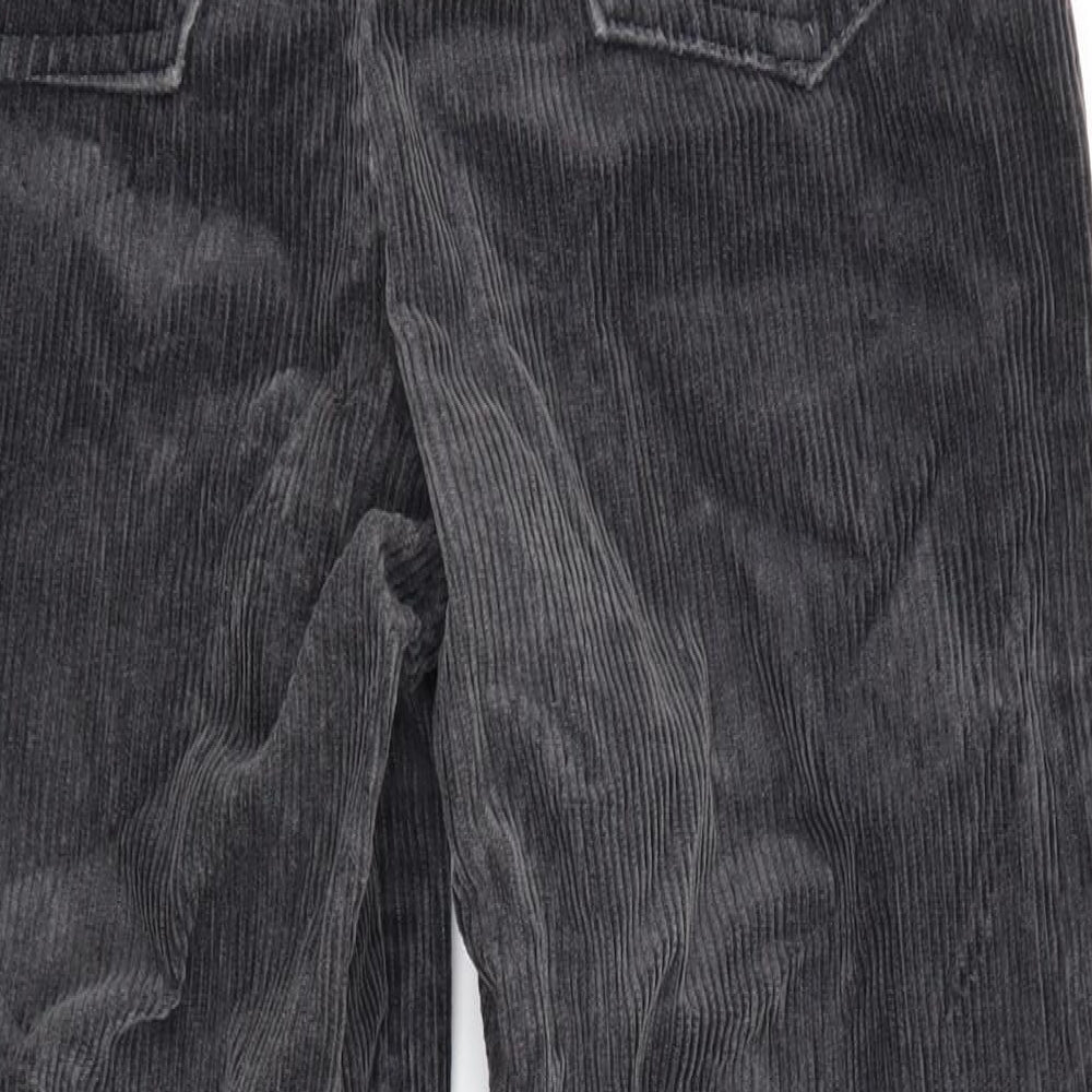 Fiorucci Mens Black  Corduroy Trousers  Size 28 L28 in