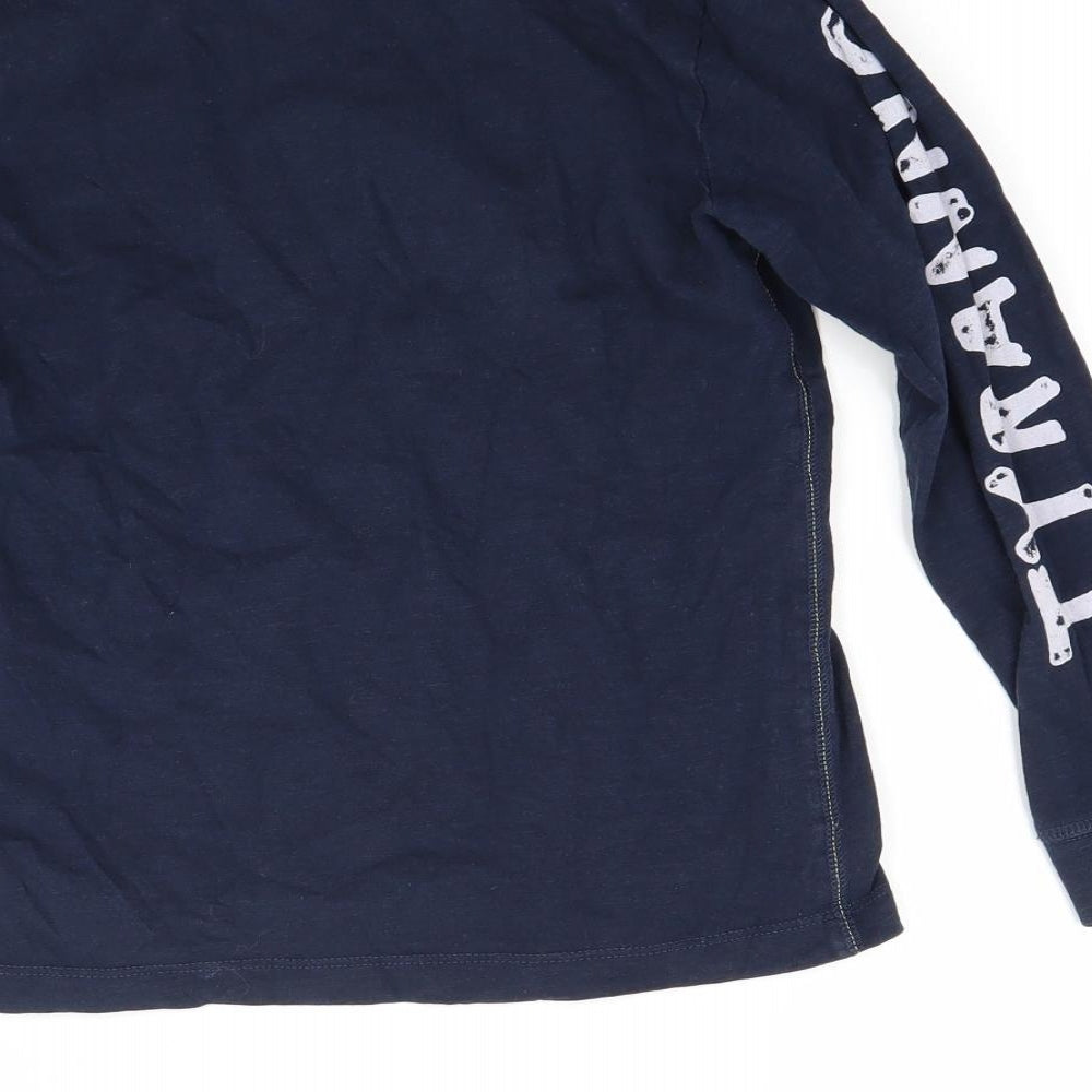 NEXT Boys Blue   Pullover Sweatshirt Size 7 Years  - T Rex