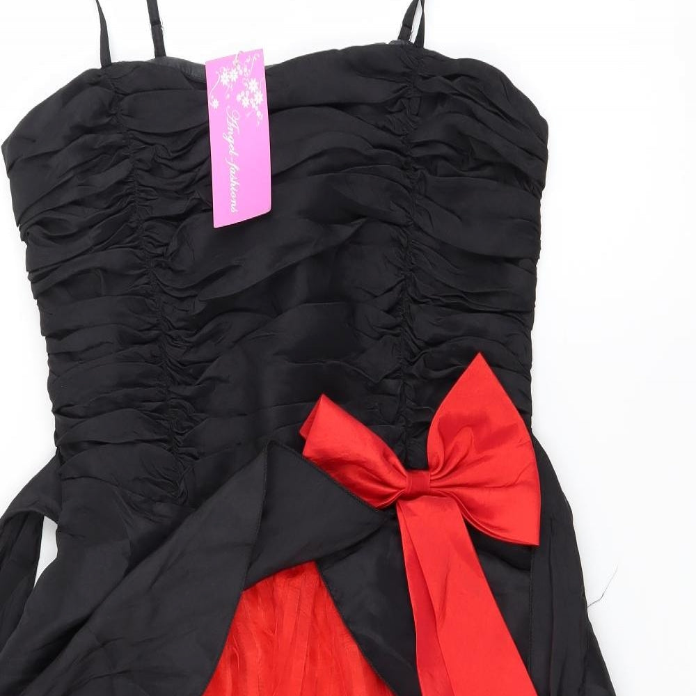 Angel fashions Womens Black   Fit & Flare  Size XL