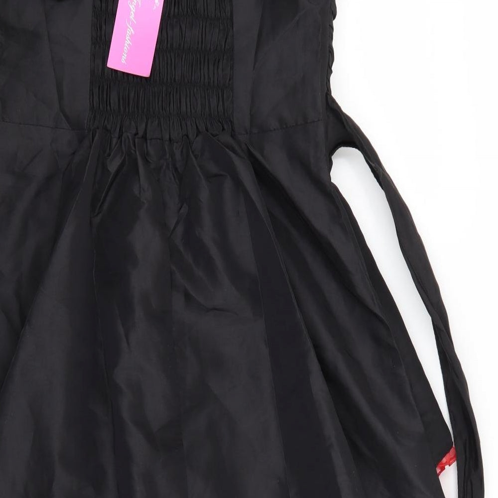 Angel fashions Womens Black   Fit & Flare  Size XL