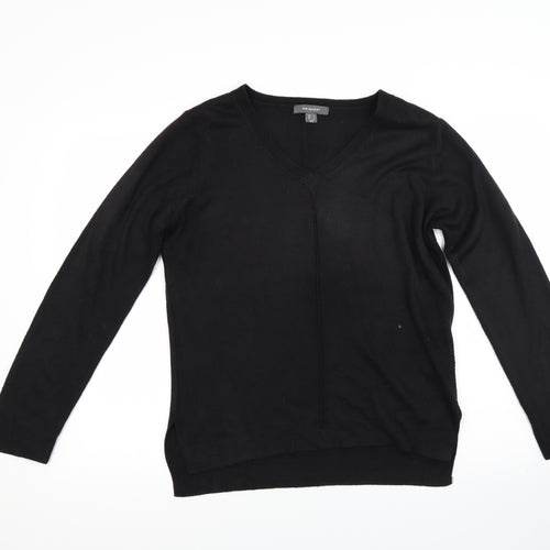 Primark Womens Black  Knit Pullover Jumper Size 12