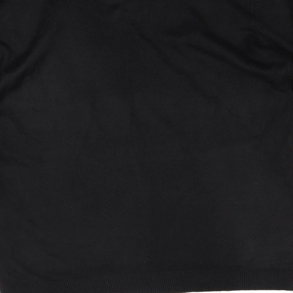 Primark Womens Black  Knit Pullover Jumper Size 12
