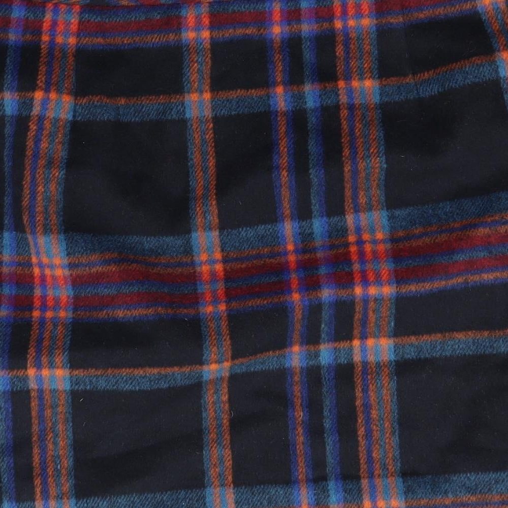 TU Womens Multicoloured Check Fleece Mini Skirt Size 16