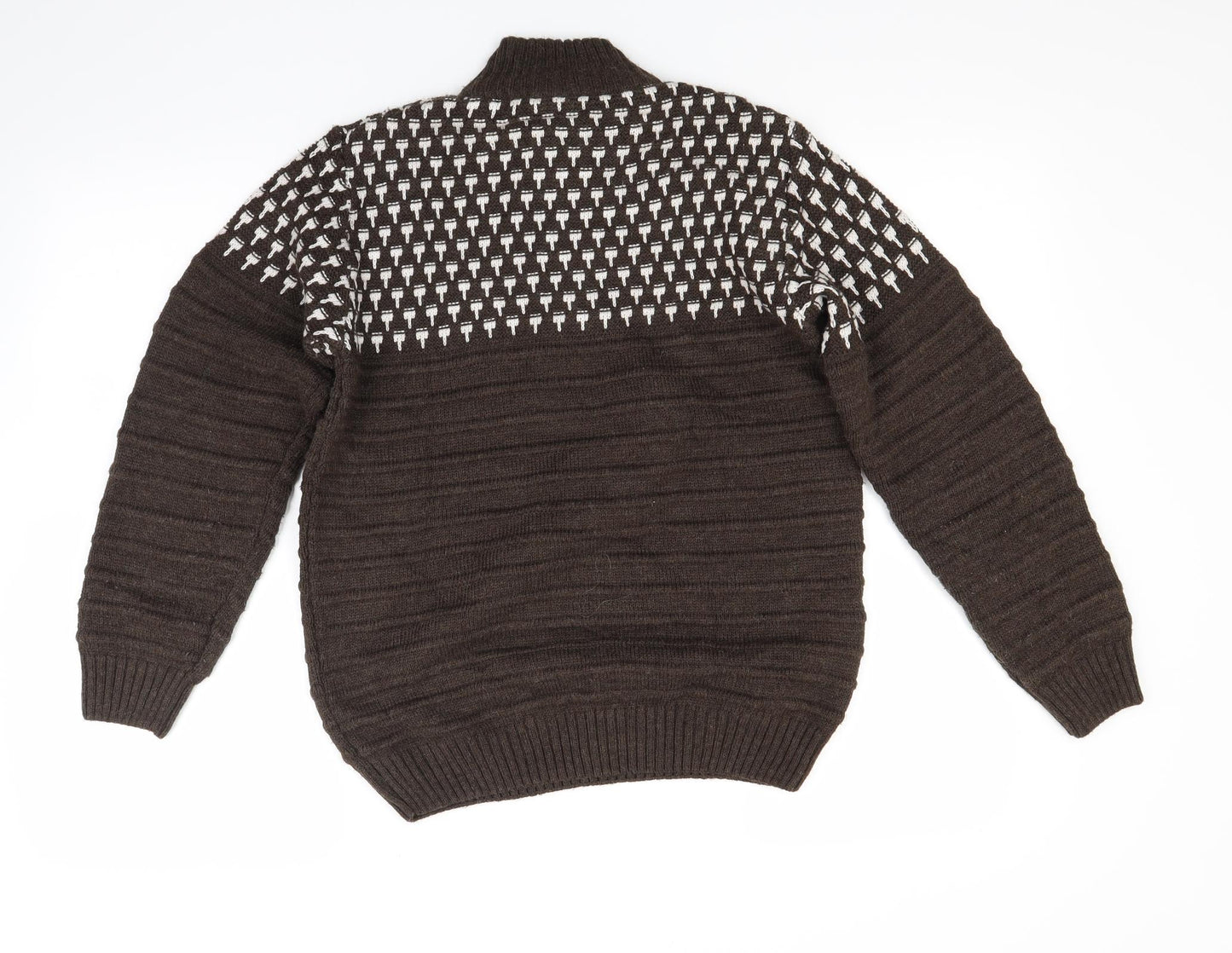 ETM Boys Brown   Pullover Jumper Size 15 Years