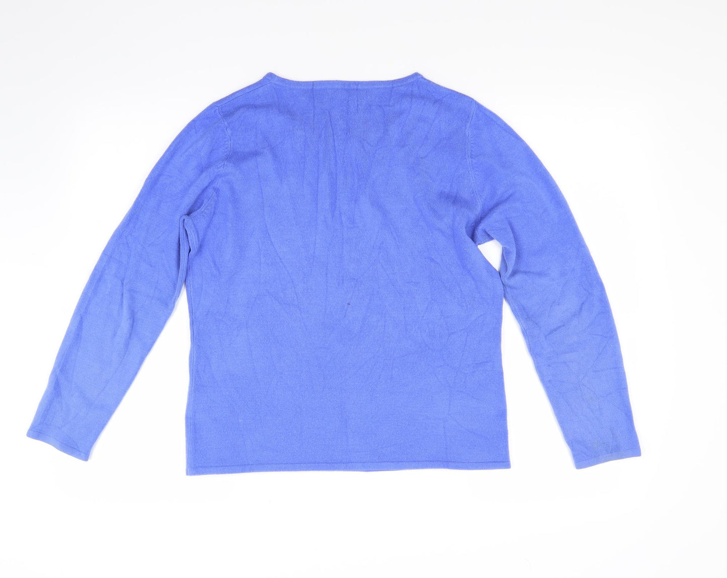 Preworn Womens Blue   Pullover Jumper Size S