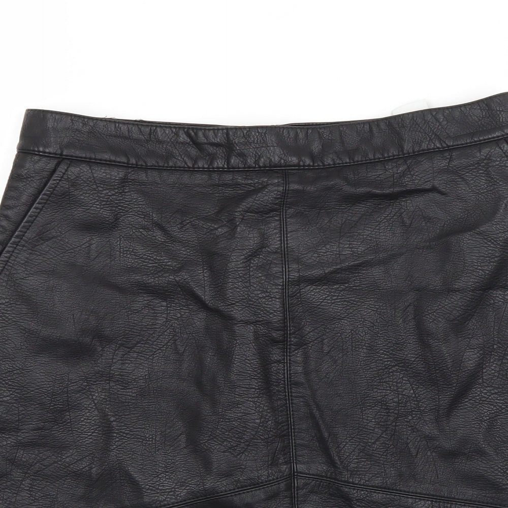 Zara Womens Black   Mini Skirt Size S