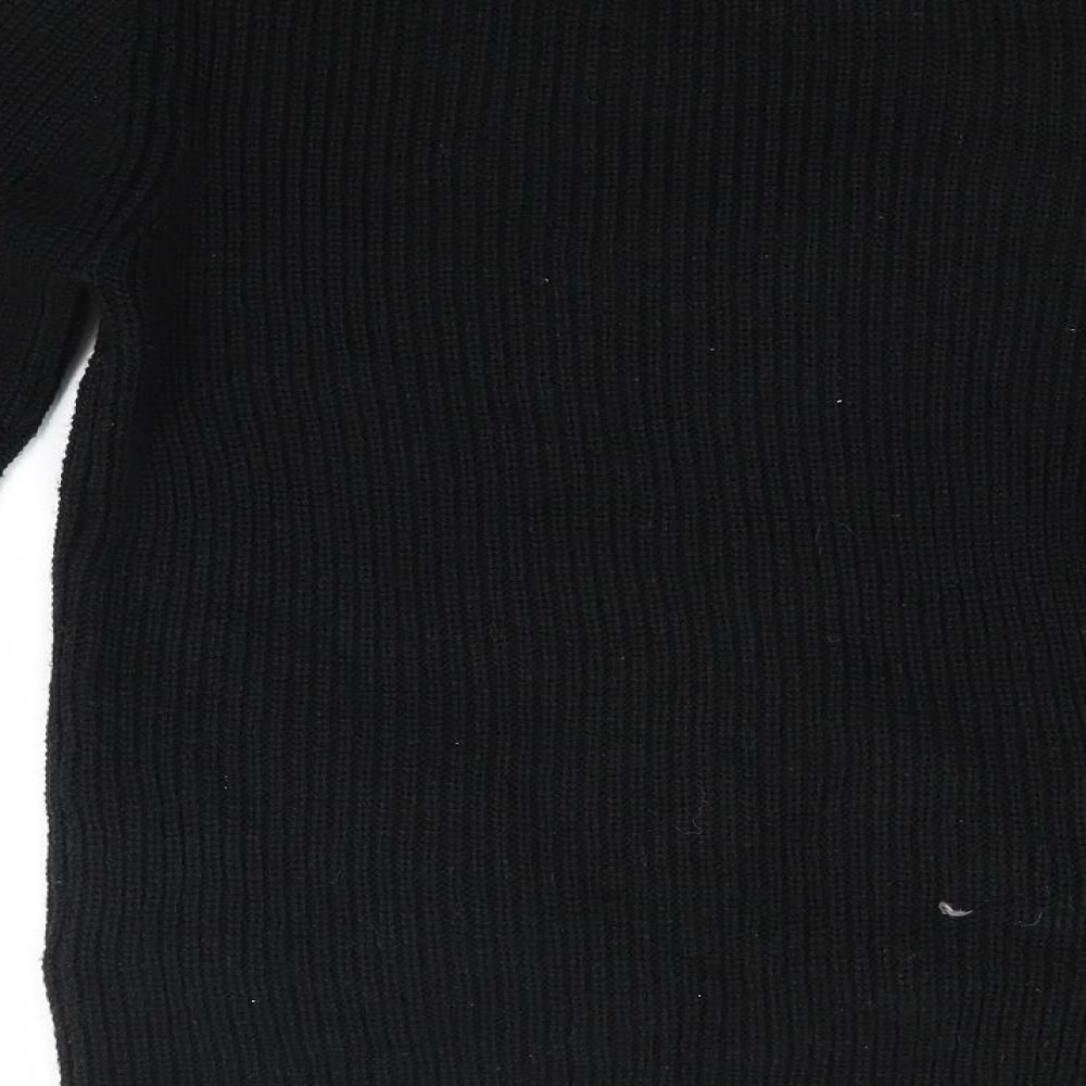 Primark Girls Black   Pullover Jumper Size 11-12 Years
