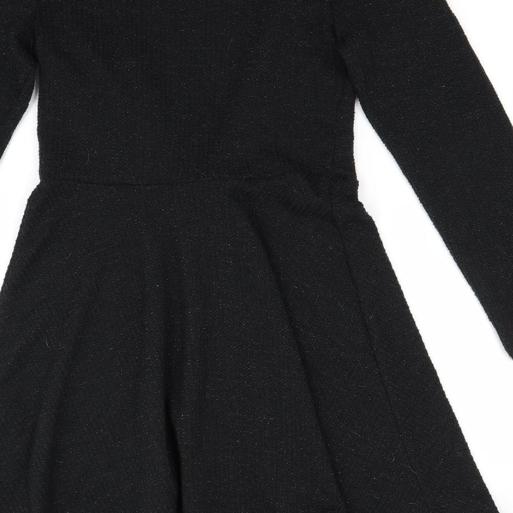 Primark Girls Black   Fit & Flare  Size 12 Years