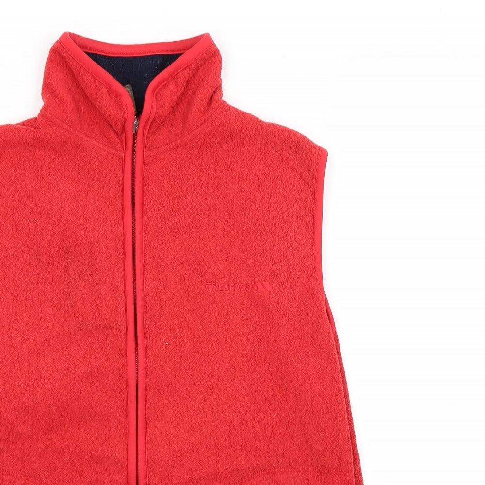 Trespass Womens Red   Gilet Coat Size S