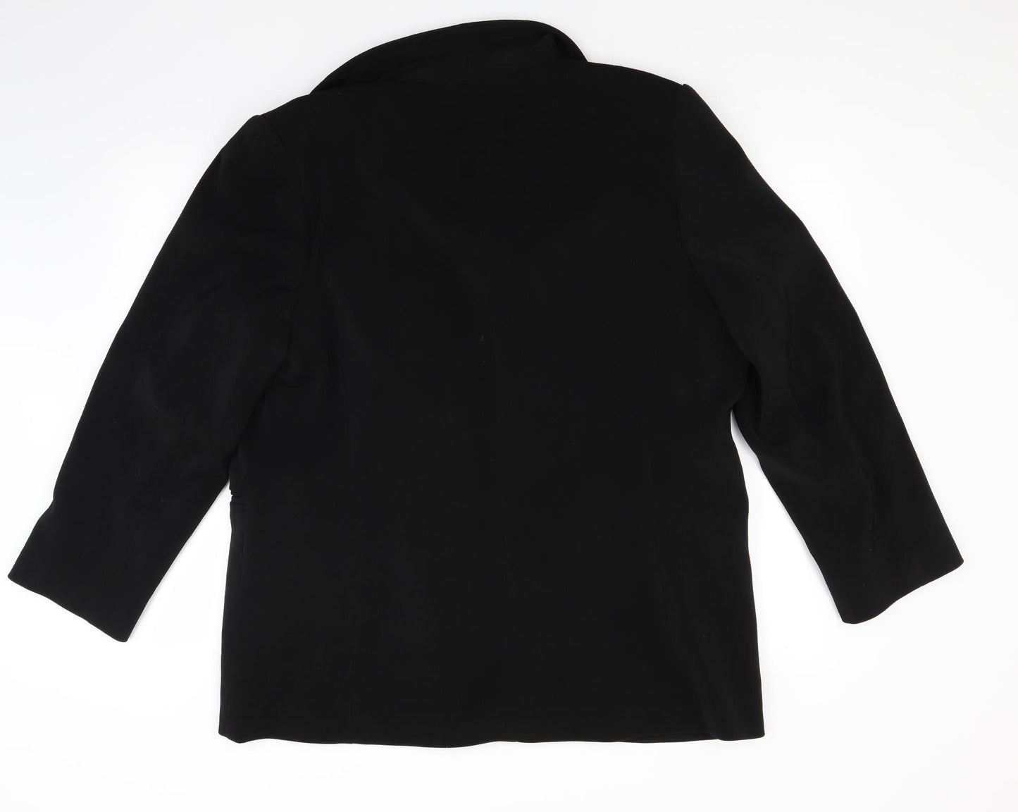 Inspire Womens Black   Jacket Coat Size 20