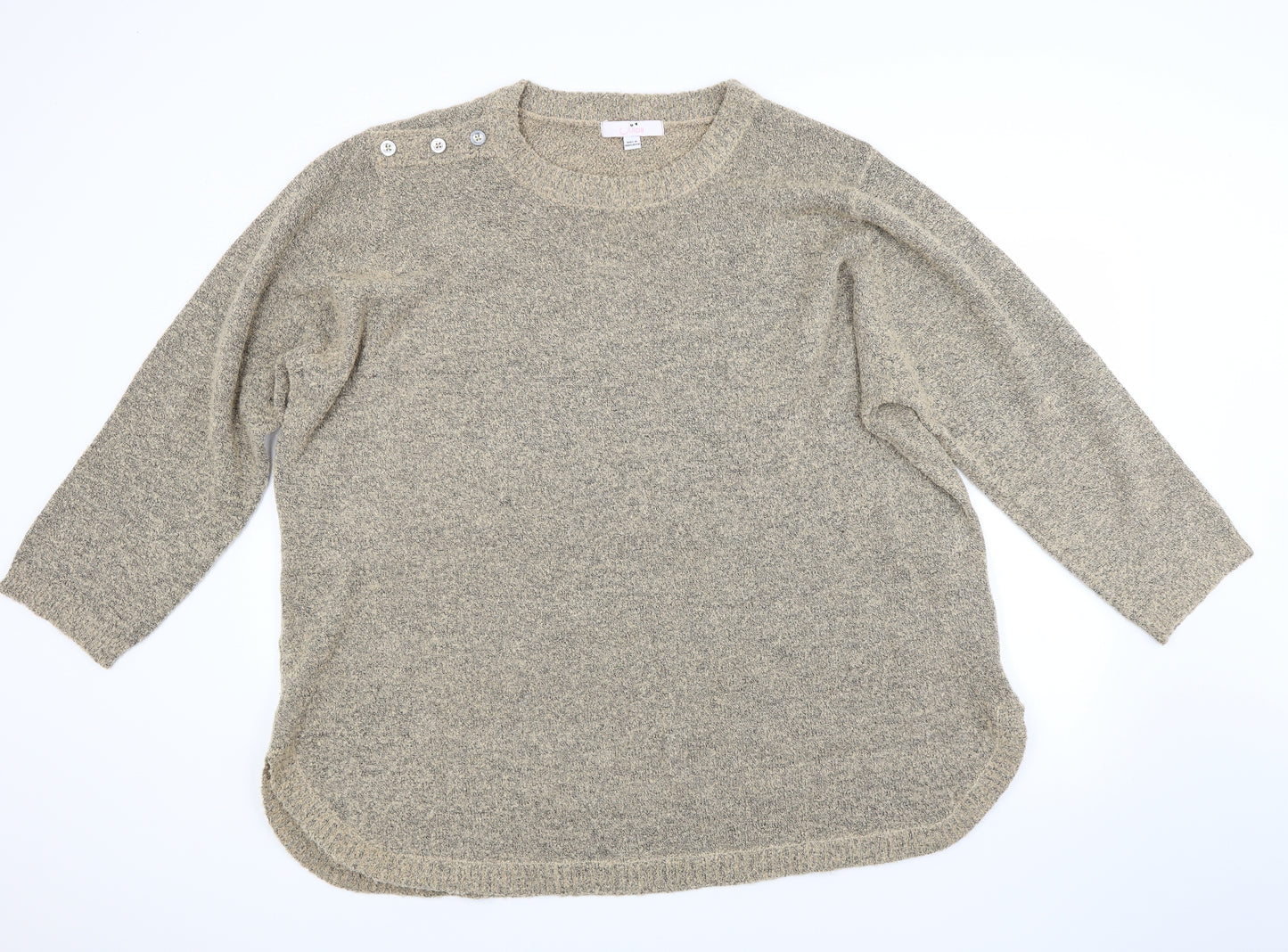 Julipa Womens Brown   Pullover Jumper Size XL