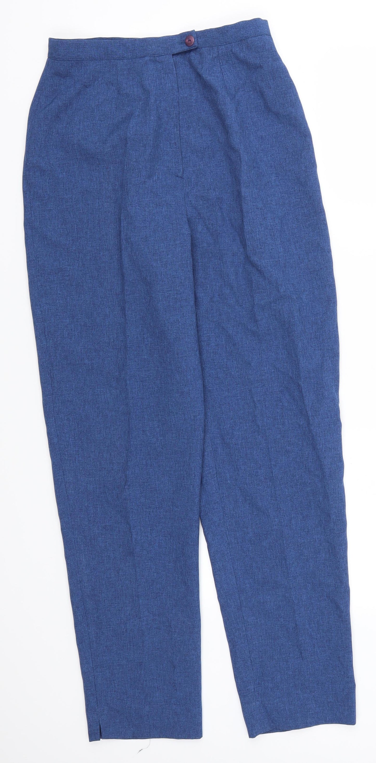 Preworn Womens Blue   Trousers  Size 12 L29 in
