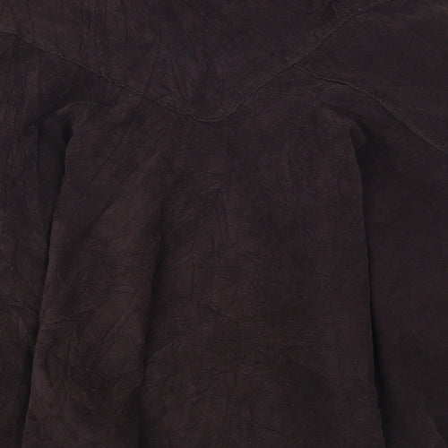 Phase Eight Womens Purple  Corduroy Peasant Skirt Size 32 in