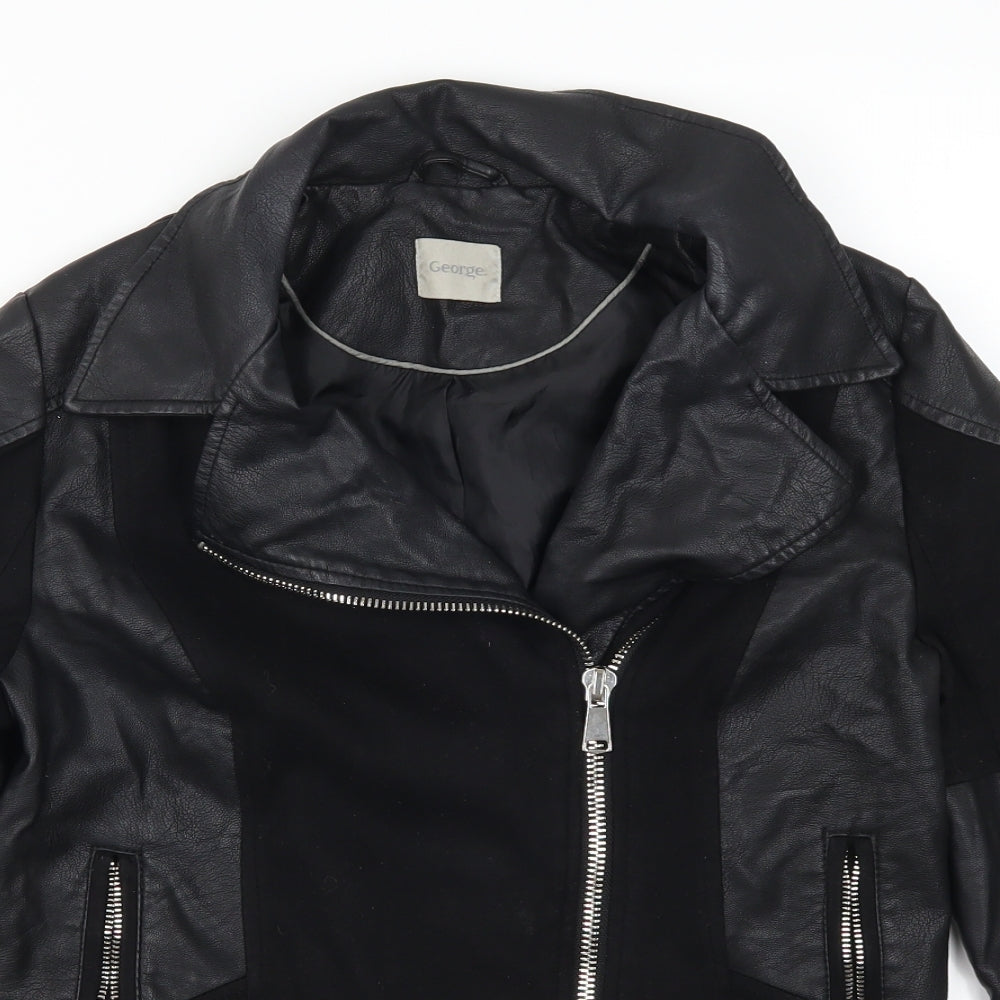 George Womens Black   Jacket  Size 10