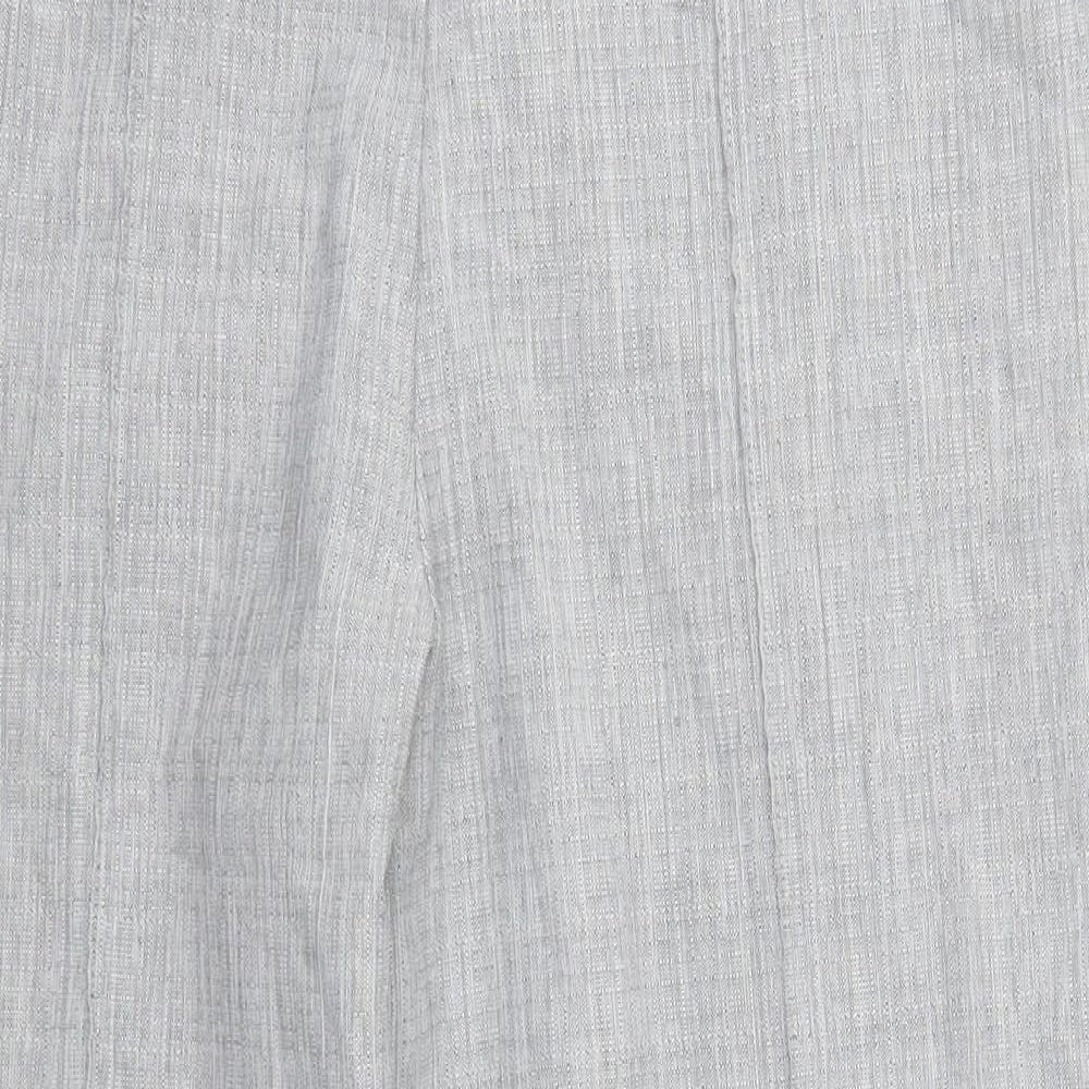 Marks and Spencer Womens Grey   Trousers  Size 16 L25 in