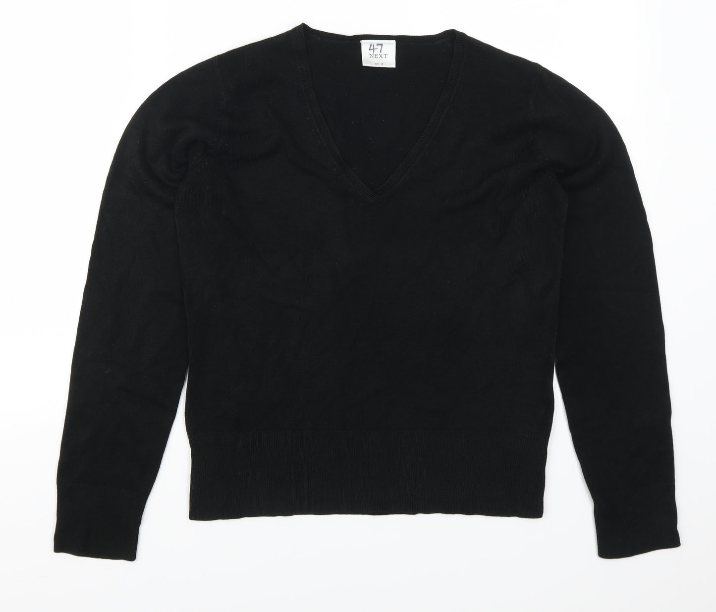 NEXT Womens Black   Pullover Jumper Size 12