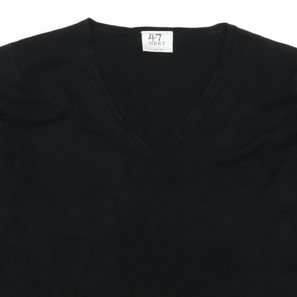 NEXT Womens Black   Pullover Jumper Size 12