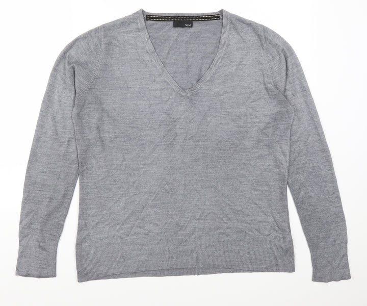 NEXT Womens Grey Pullover Jumper Size 16