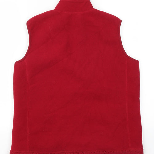 Tigi Womens Pink  Fleece Gilet Jacket Size 14