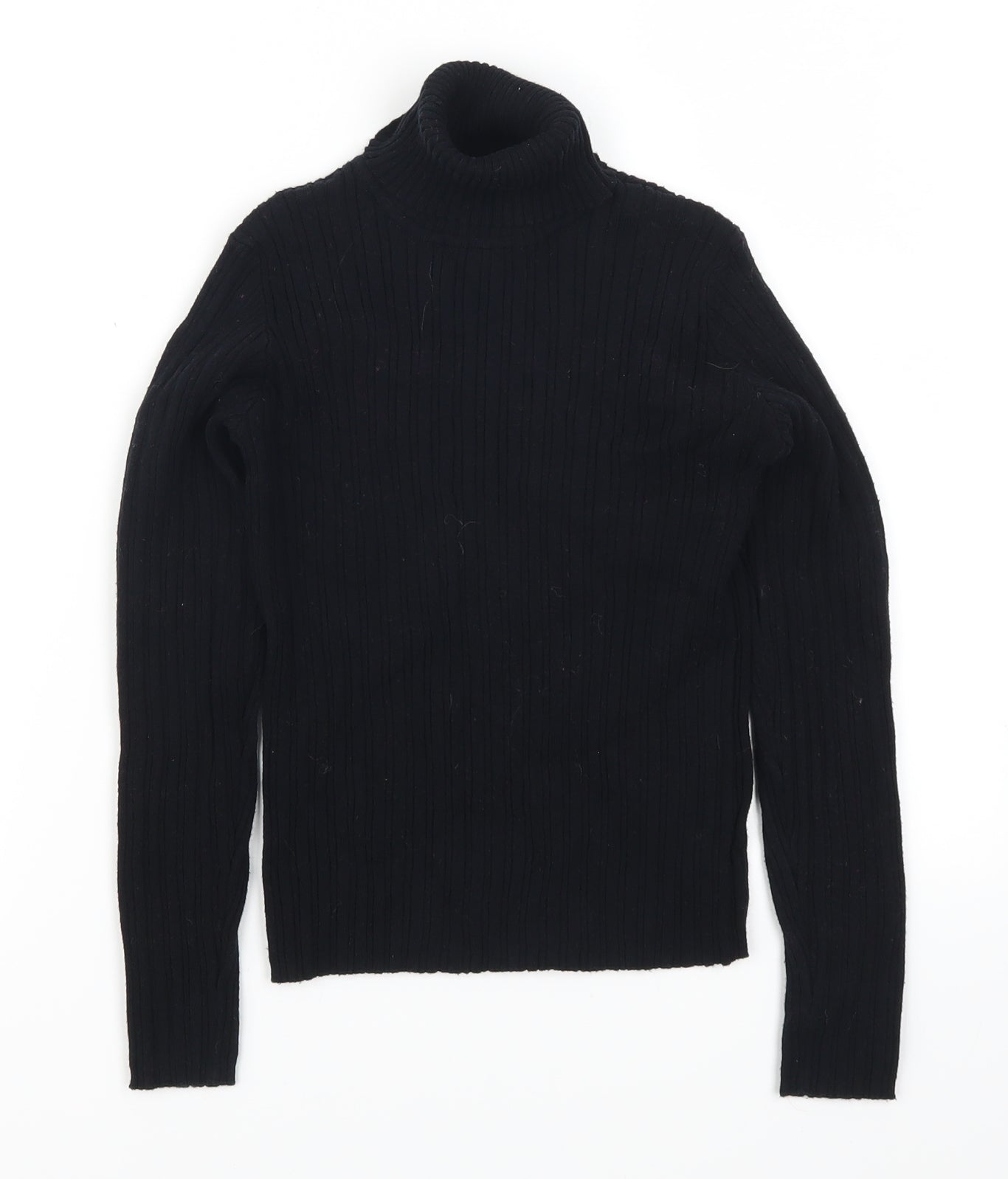 Nutmeg Girls Black   Pullover Jumper Size 10-11 Years