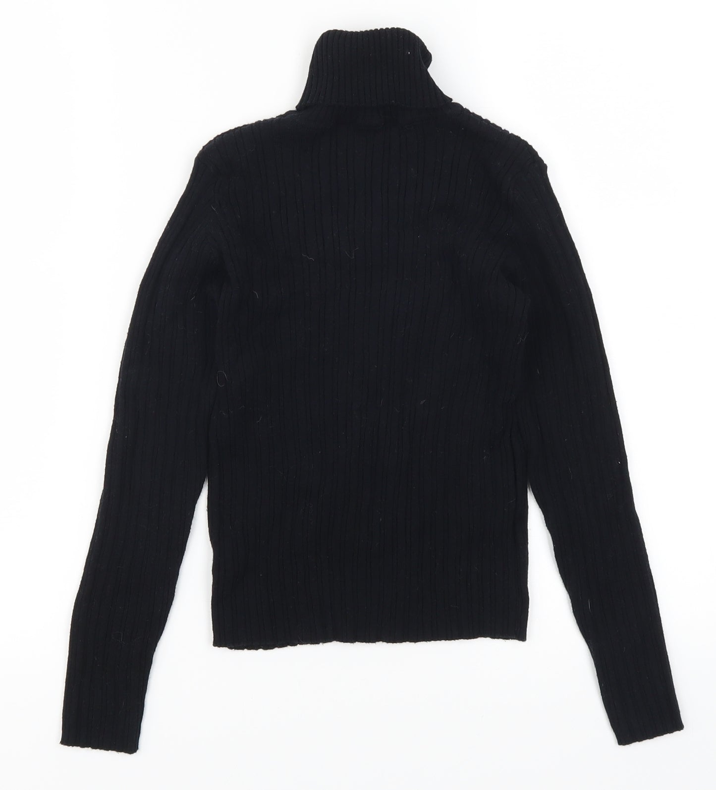 Nutmeg Girls Black   Pullover Jumper Size 10-11 Years