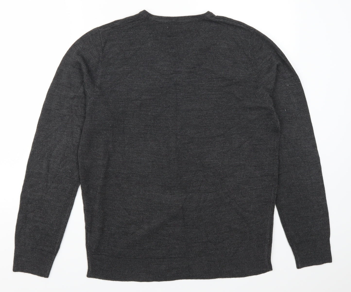 Cedarwod State Mens Grey   Pullover Jumper Size L