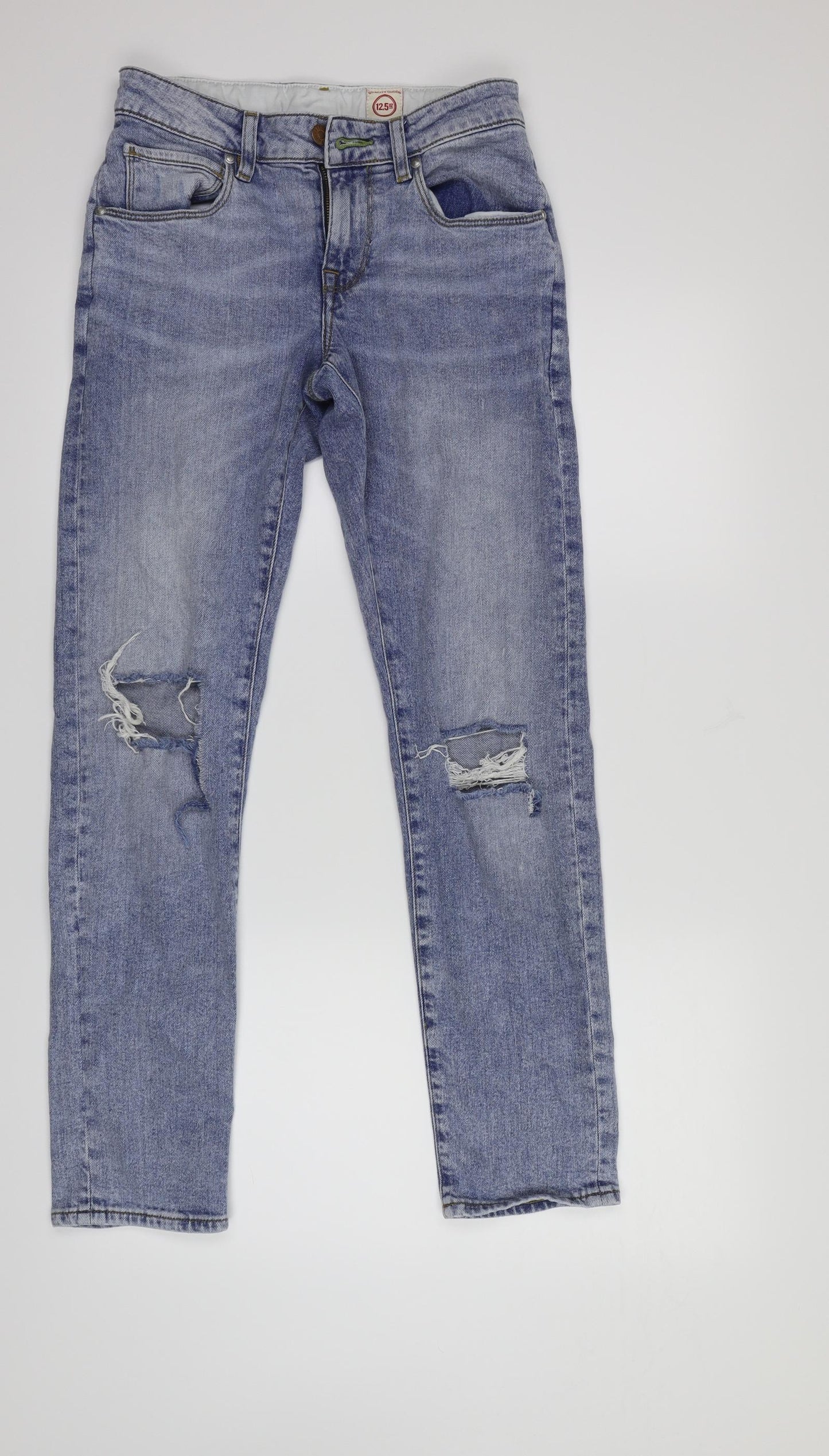 ASOS Mens Blue  Denim Skinny Jeans Size 26 in L30 in