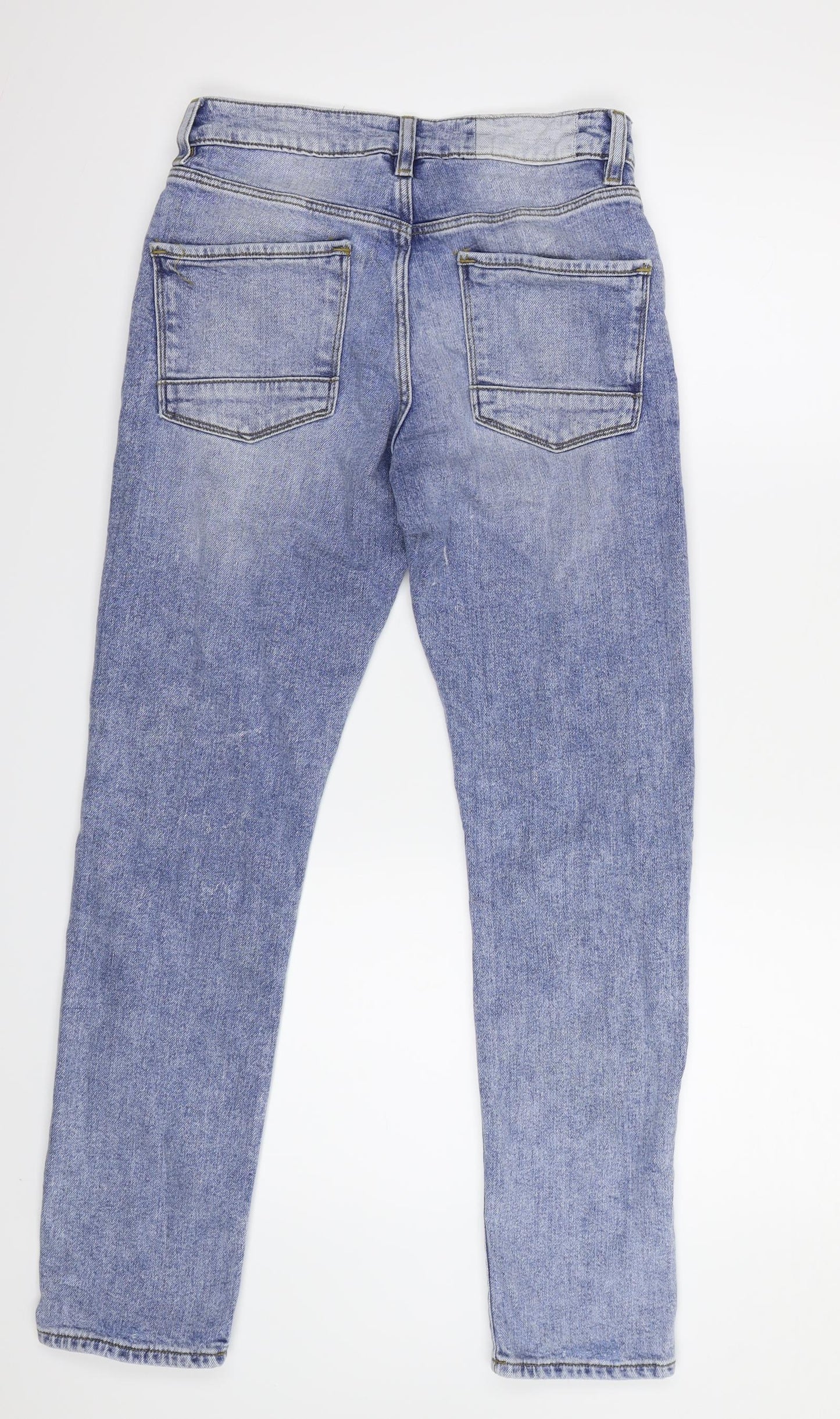 ASOS Mens Blue  Denim Skinny Jeans Size 26 in L30 in