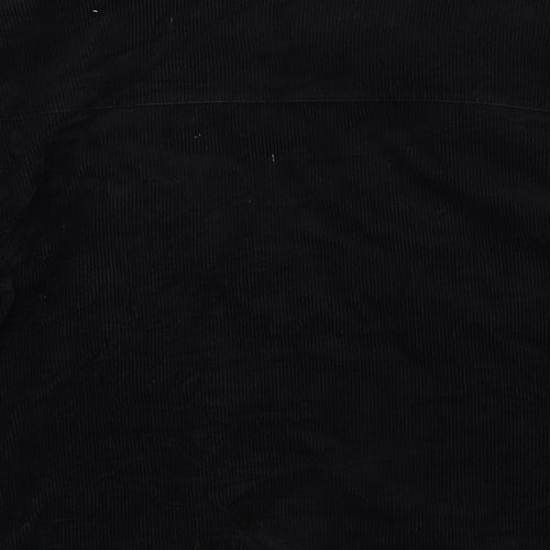 Foxhole Mens Black  Corduroy Jacket  Size L