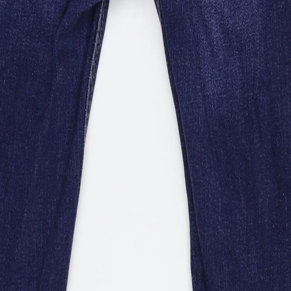 Denim Co. Womens Blue  Denim Jegging Jeans Size 4 L28 in