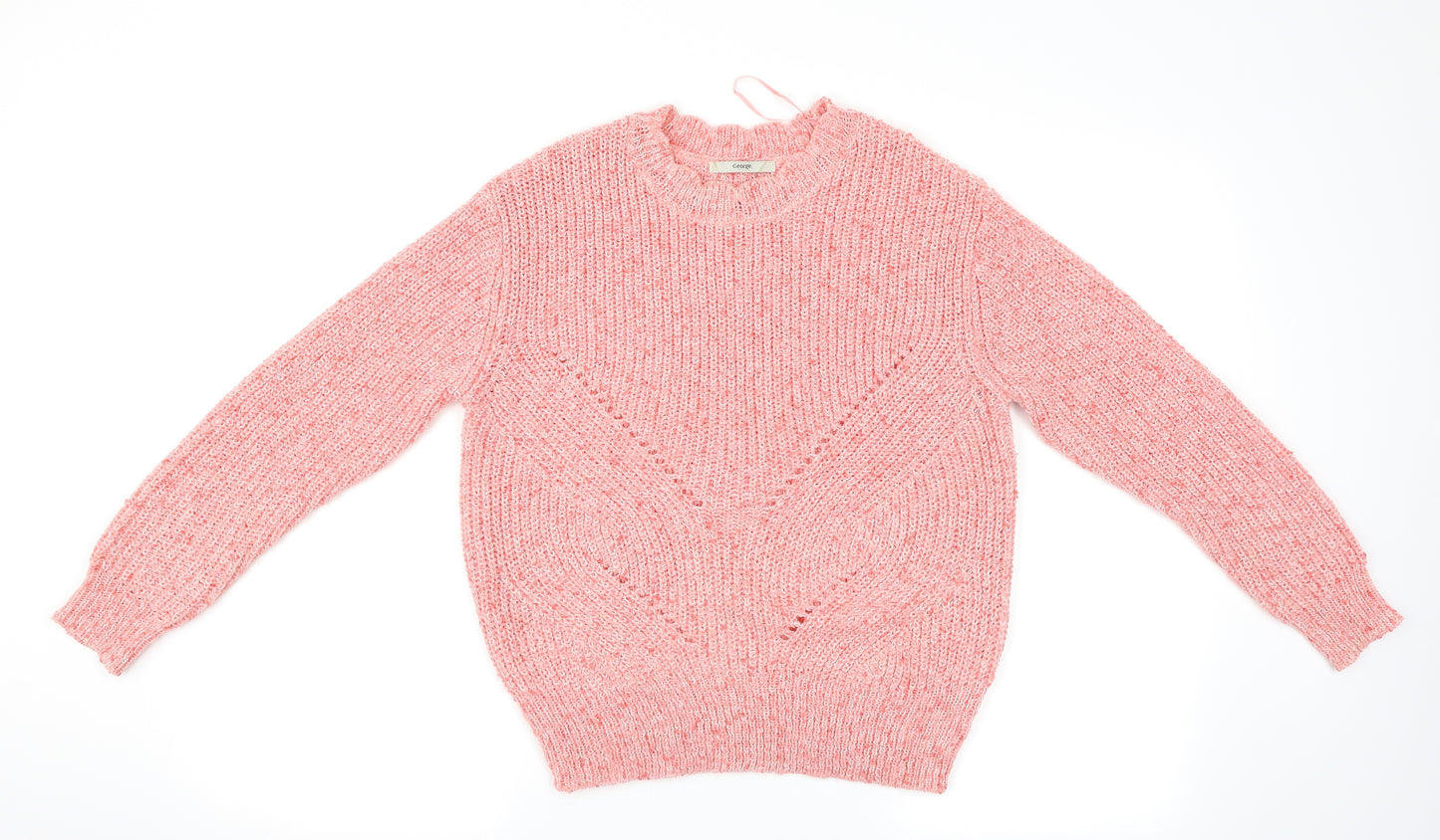 George Womens Pink   Pullover Jumper Size 10