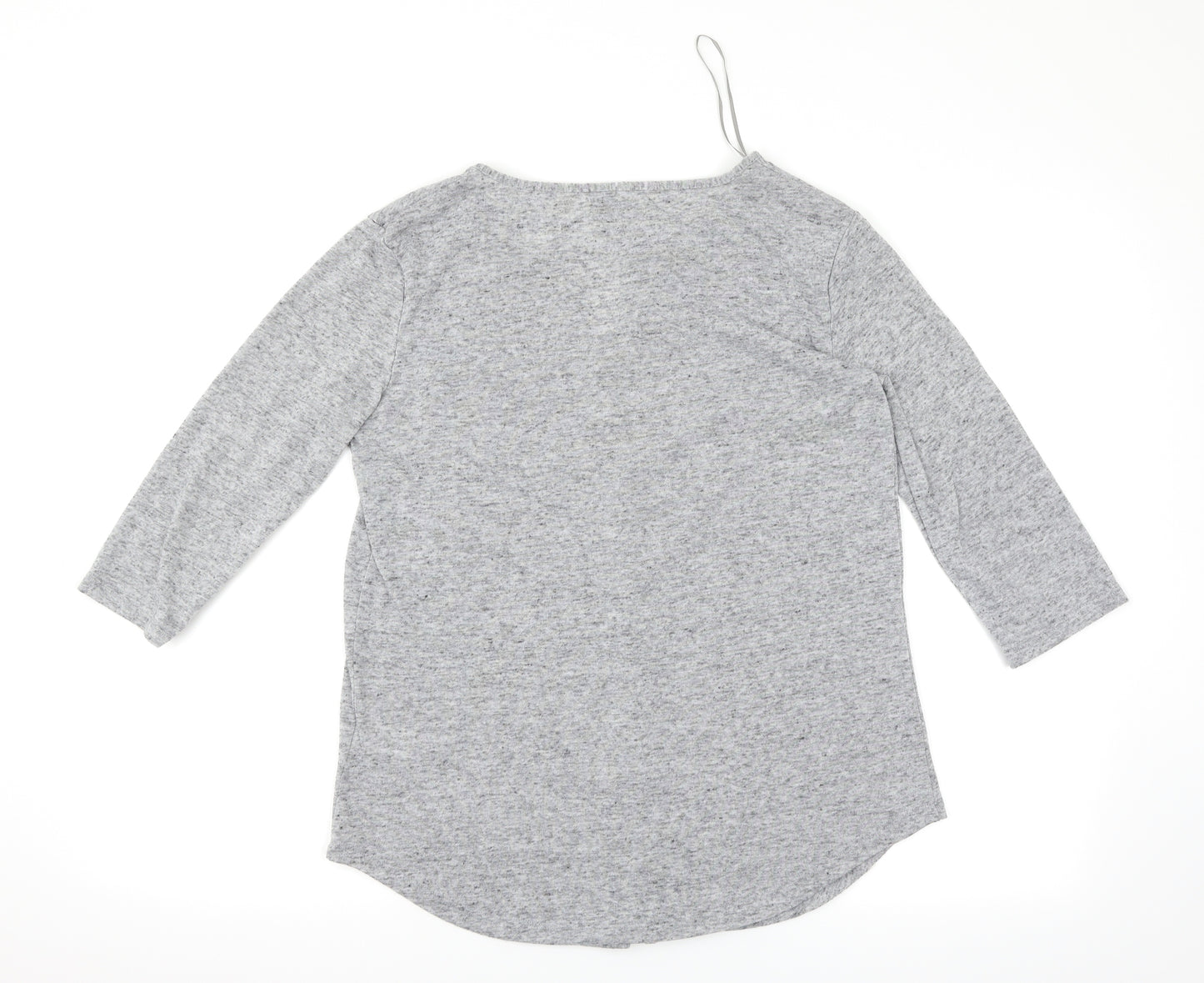 Papaya Womens Grey   Basic T-Shirt Size 12