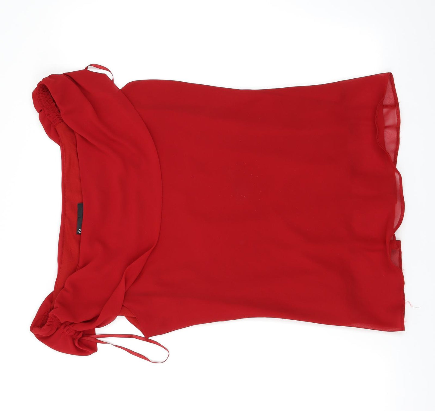 BHS Womens Red   Basic Blouse Size 16