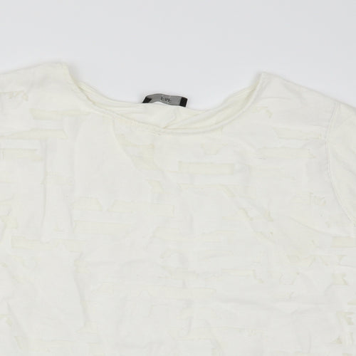 F&F Womens White   Basic Tank Size 18