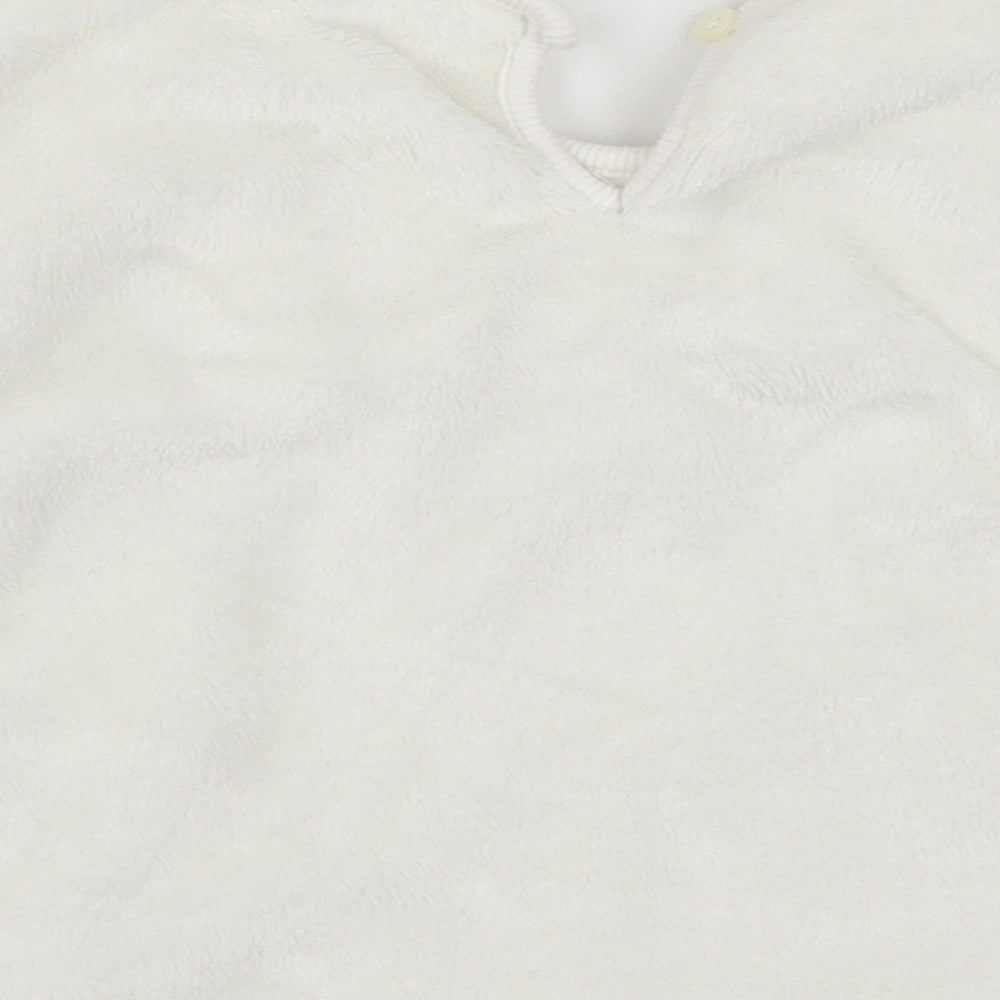 George Baby White   Pullover Jumper Size 9-12 Months  - Bear