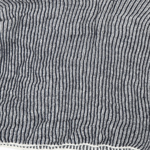 Only Womens Blue Striped Knit Pullover Jumper Size S