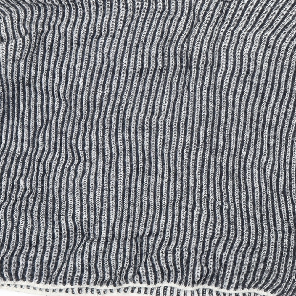Only Womens Blue Striped Knit Pullover Jumper Size S