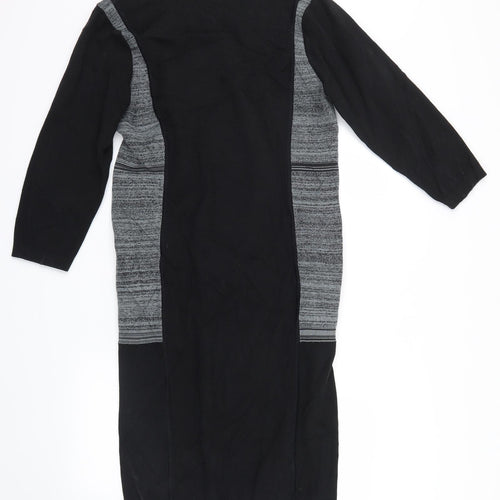 Per Una Womens Black   Shirt Dress  Size 14