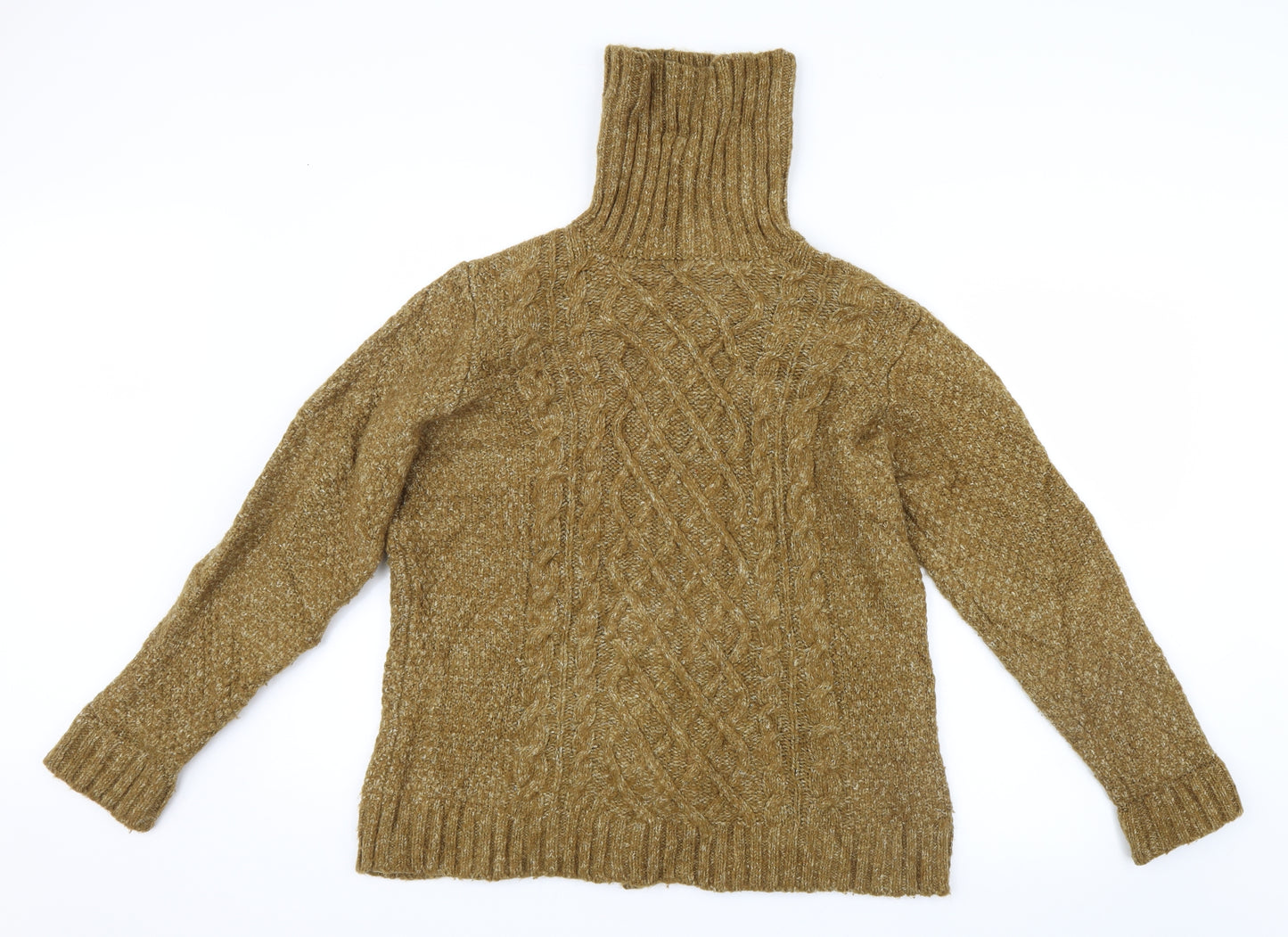 Fat Face Womens Brown  Knit Pullover Jumper Size 14