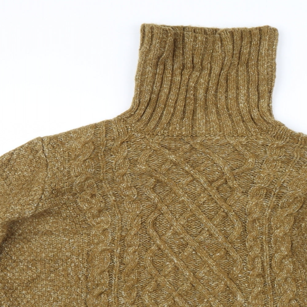 Fat Face Womens Brown  Knit Pullover Jumper Size 14