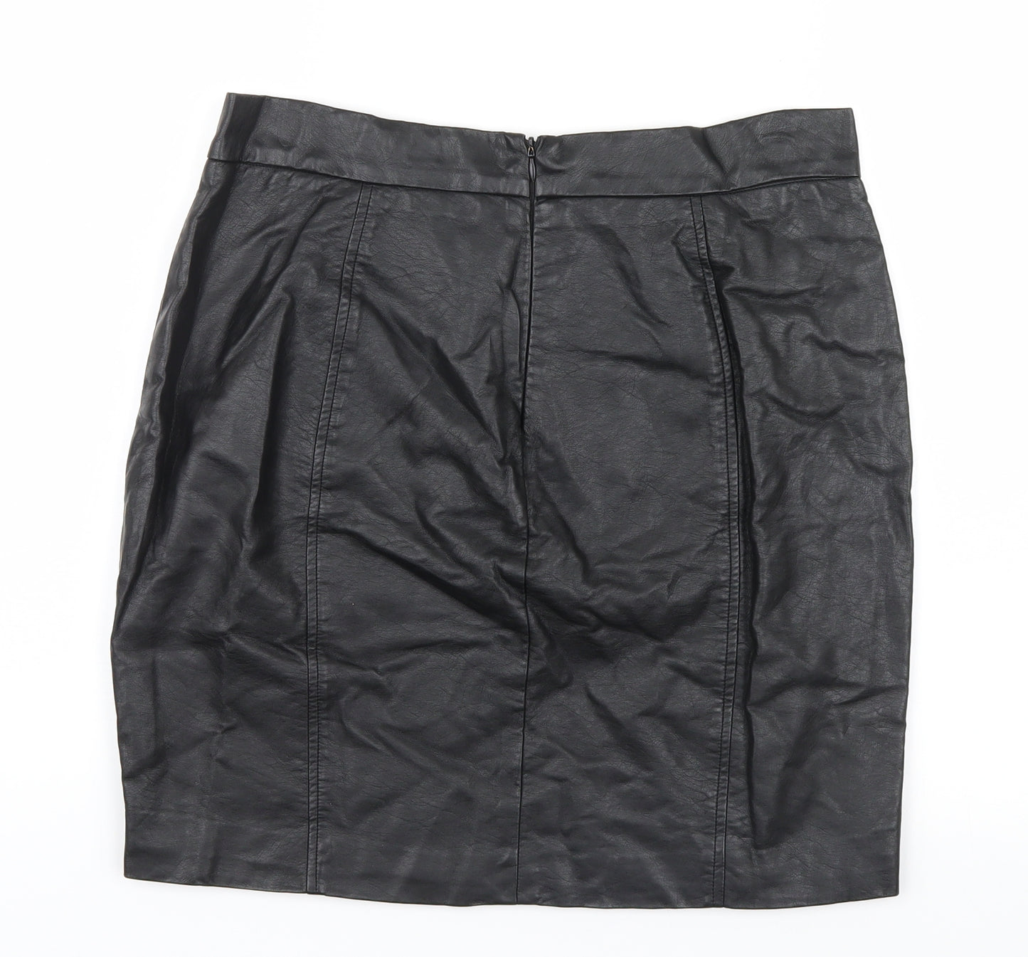 French Connection Womens Black   Straight & Pencil Skirt Size 14