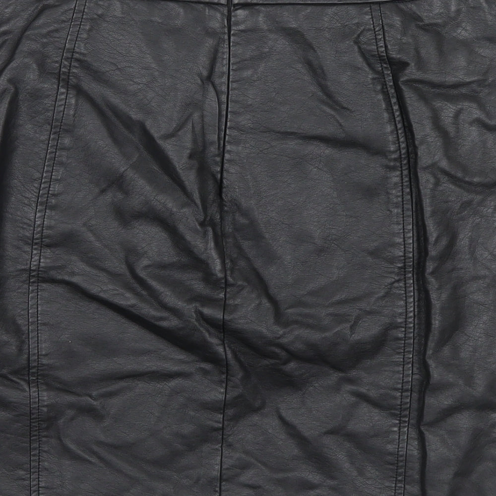 French Connection Womens Black   Straight & Pencil Skirt Size 14