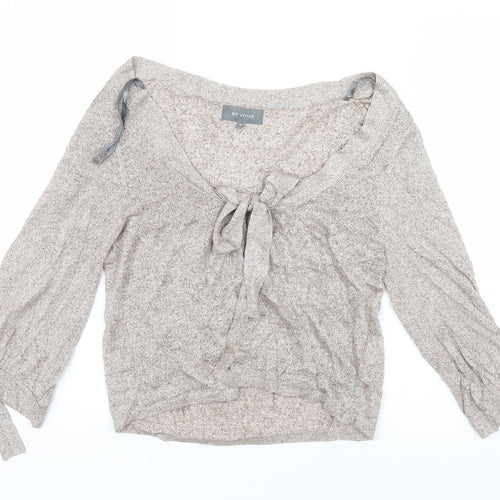 Et Vous Womens Beige   Cardigan Jumper Size 12