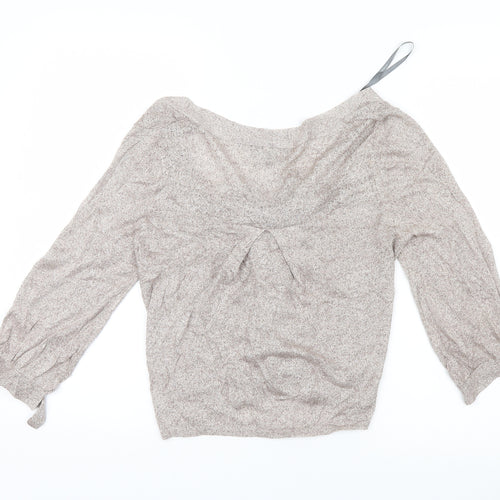Et Vous Womens Beige   Cardigan Jumper Size 12