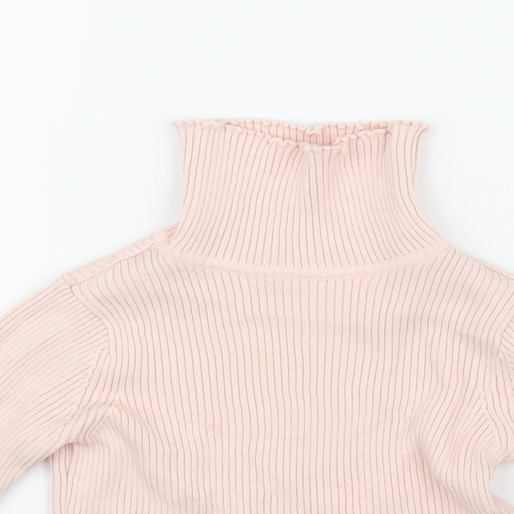 George Girls Pink   Basic T-Shirt Size 2-3 Years