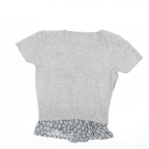 Zingara Womens Grey  Knit Cardigan Jumper Size 12