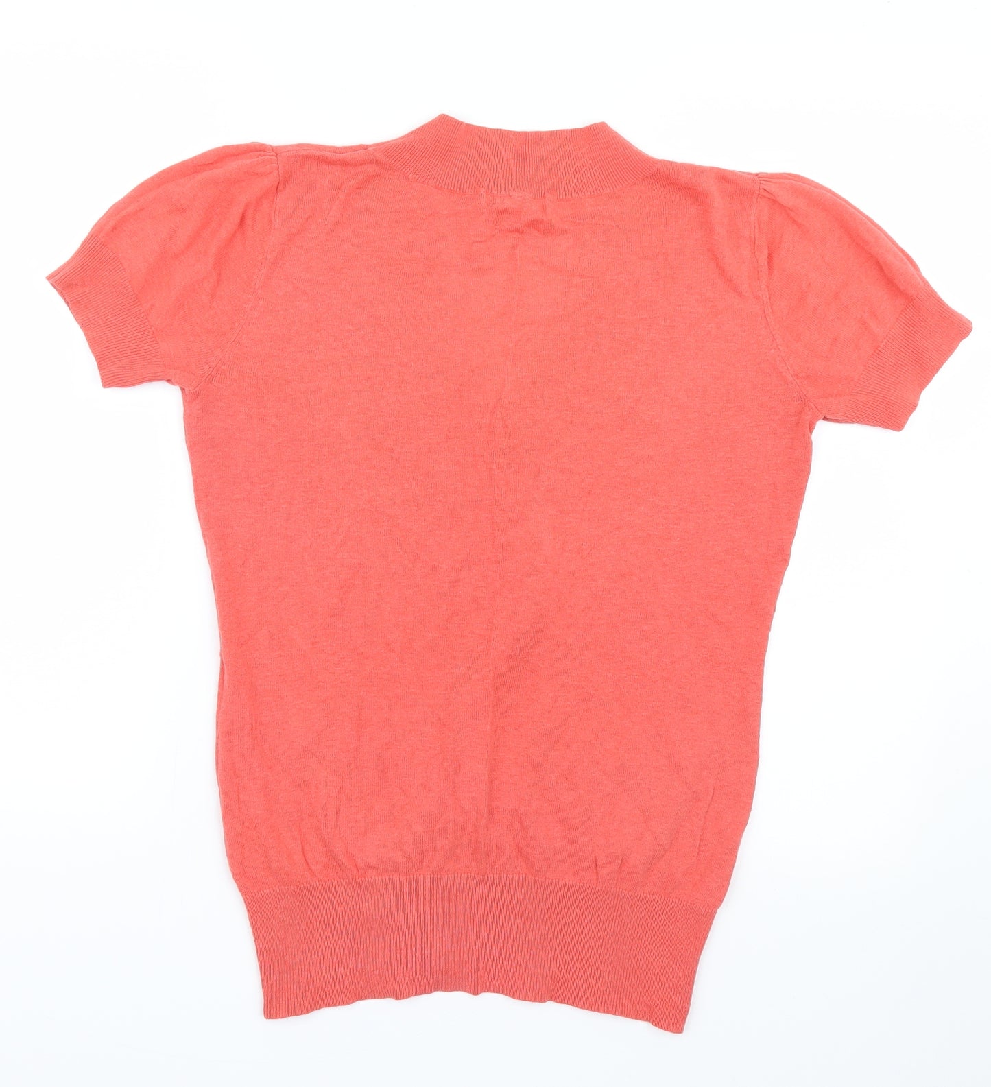 George Womens Pink  Knit Basic T-Shirt Size 14